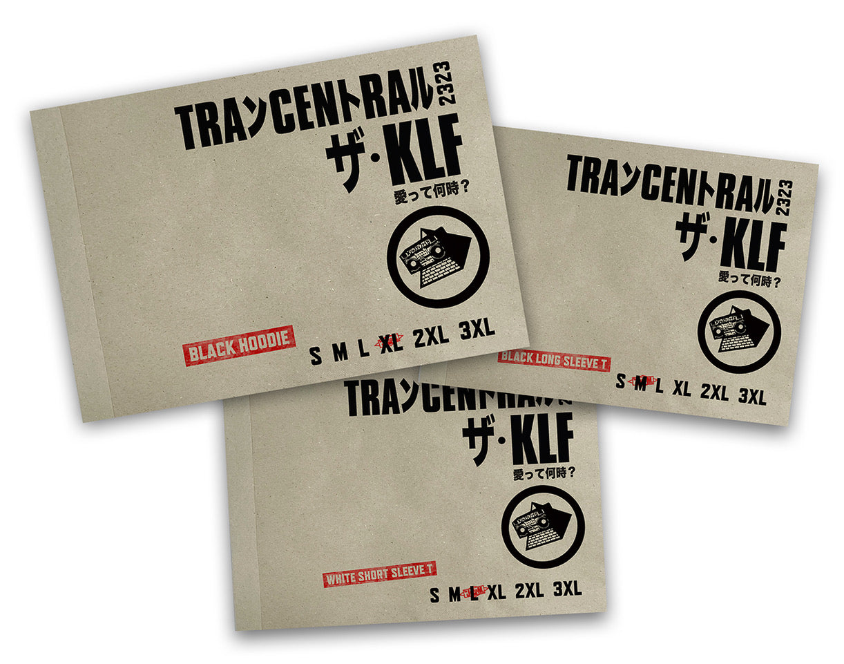 KLF 2323 World Tour Merch – Trancentral Official Japanese Bootleg Hoodie