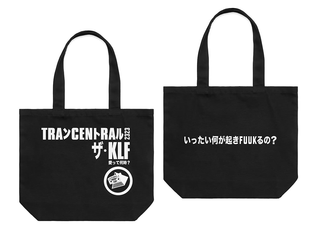 KLF 2323 World Tour Merch - Trancentral Official Japanese Bootleg Heavy-duty Canvas Bag