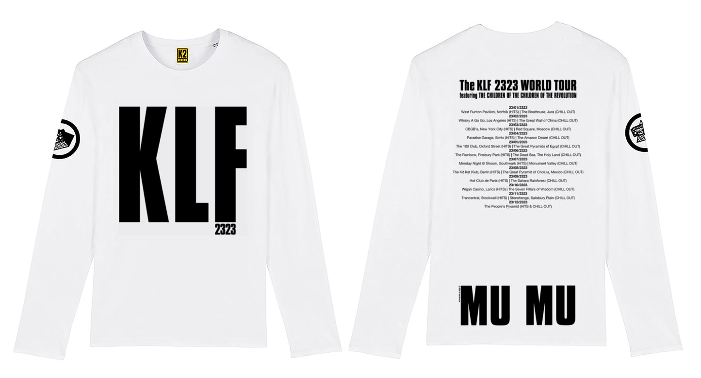 The KLF 2323 Official World Tour Long-Sleeve T-shirt