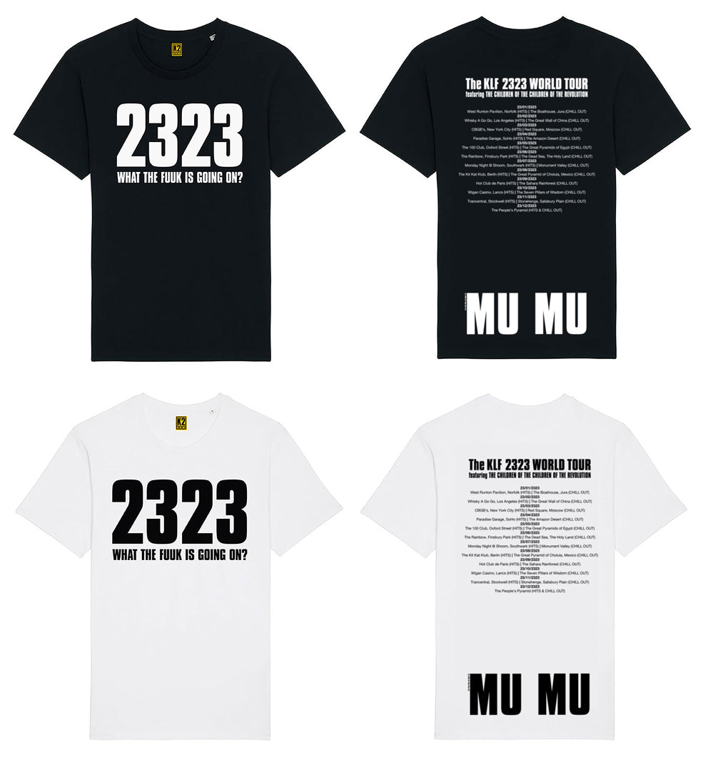 The KLF 2323 Official World Tour WTFIGO? Short-Sleeve T-shirt