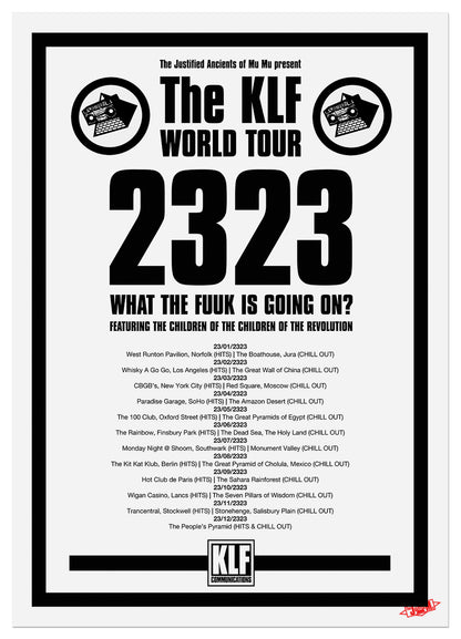 The KLF 2323 World Tour Poster