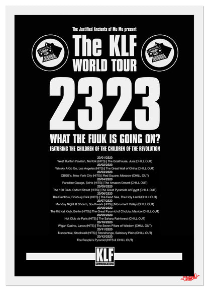 The KLF 2323 World Tour Poster